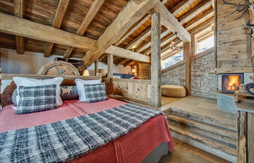 La Bouitte - Hotel Relais & Chateaux Saint-Martin-de-Belleville Kamer foto