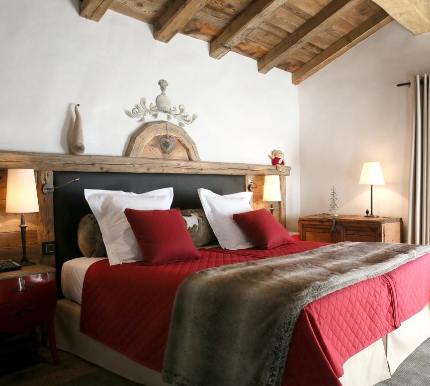 La Bouitte - Hotel Relais & Chateaux Saint-Martin-de-Belleville Kamer foto